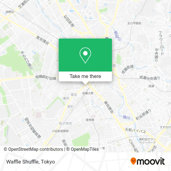 Waffle Shuffle map