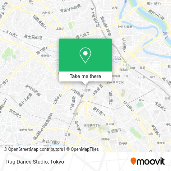 Rag Dance Studio map