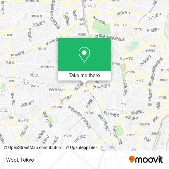 Wool map