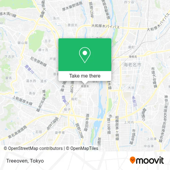 Treeoven map