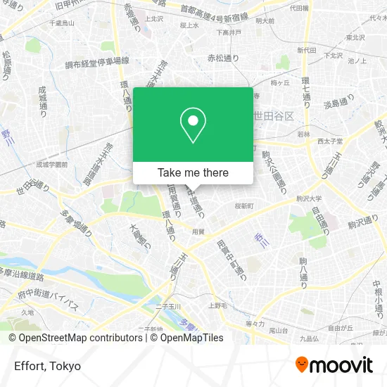 Effort map