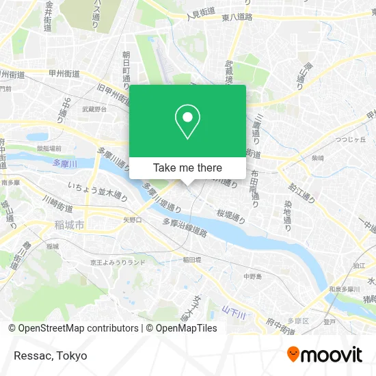 Ressac map
