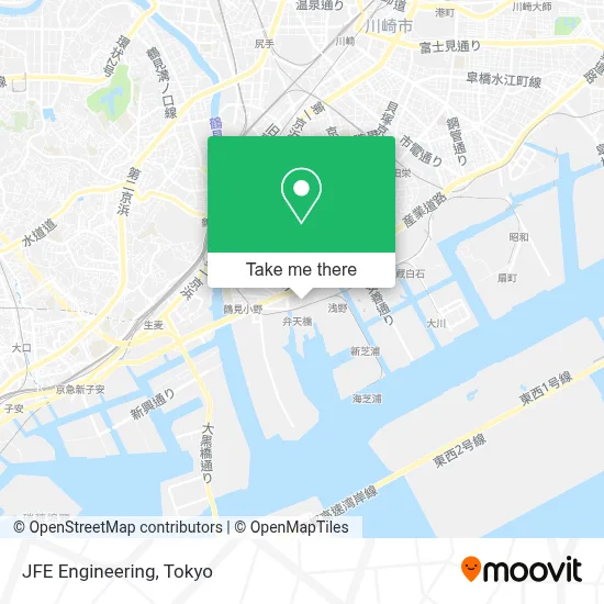 JFE Engineering map