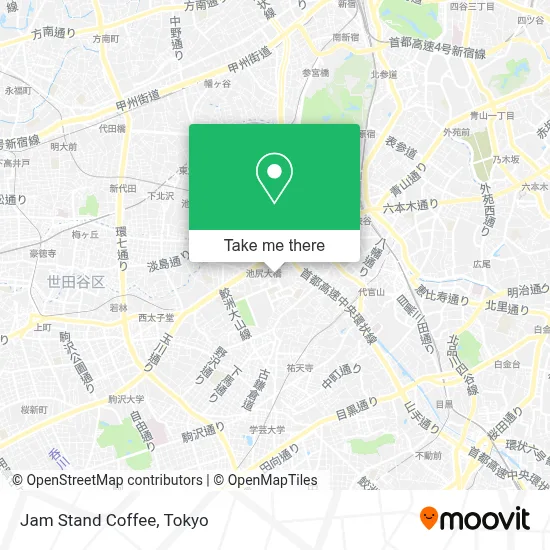 Jam Stand Coffee map