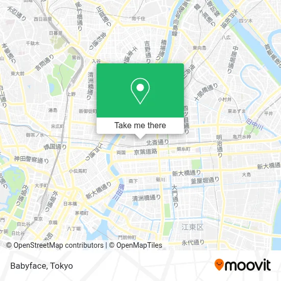Babyface map