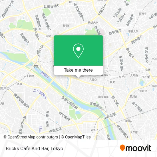 Bricks Cafe And Bar map