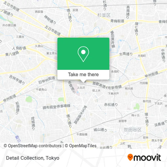 Detail Collection map