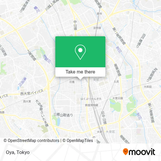 Oya map