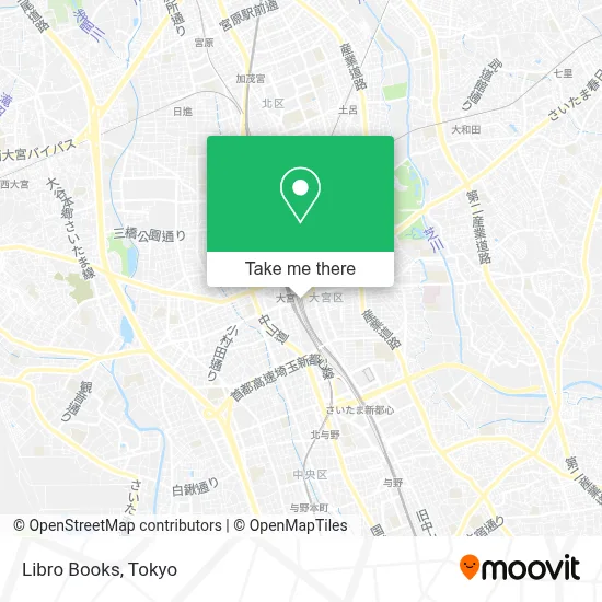 Libro Books map