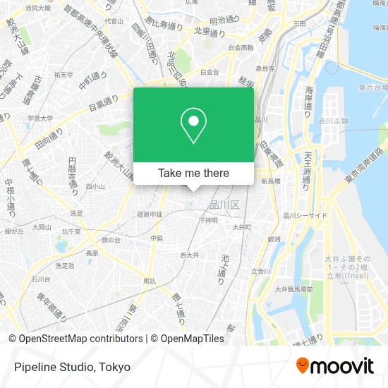 Pipeline Studio map