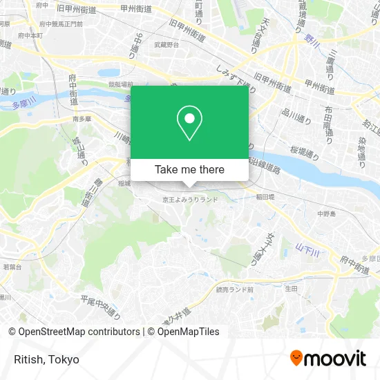 Ritish map