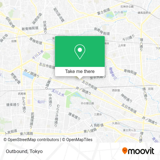 Outbound map