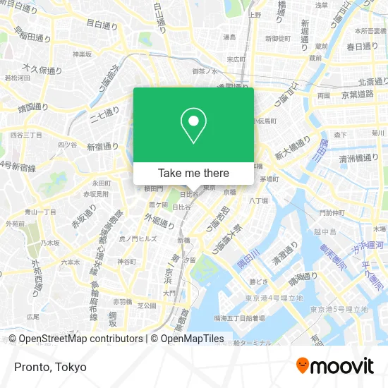 Pronto map