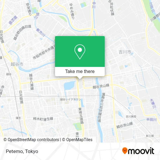 Petemo map
