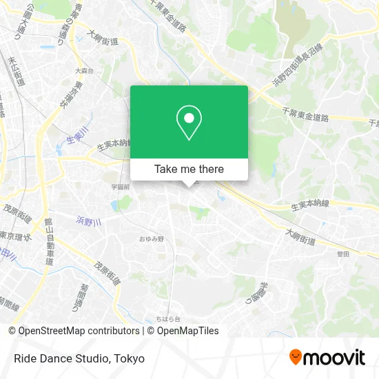 Ride Dance Studio map