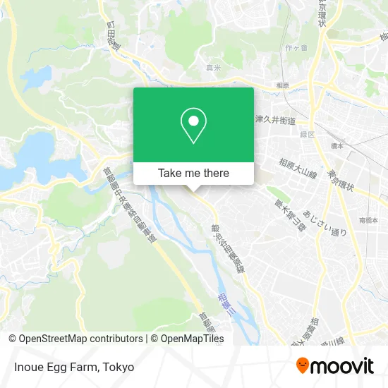 Inoue Egg Farm map