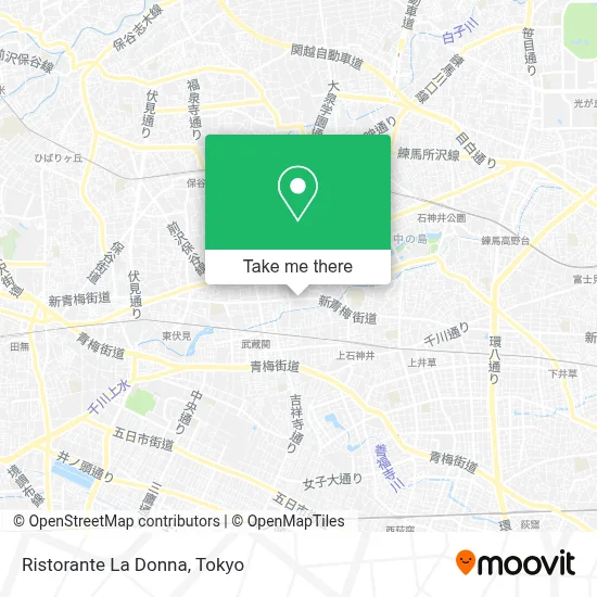 Ristorante La Donna map