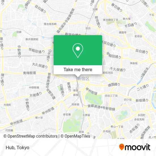 Hub map