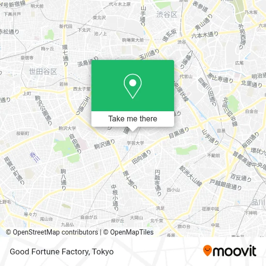 Good Fortune Factory map