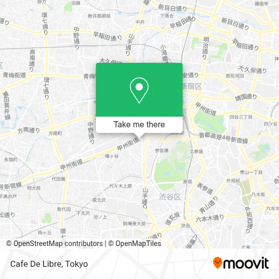 Cafe De Libre map