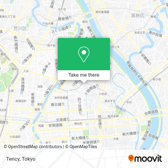 Tency map