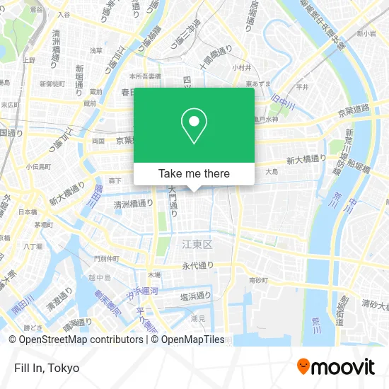 Fill In map