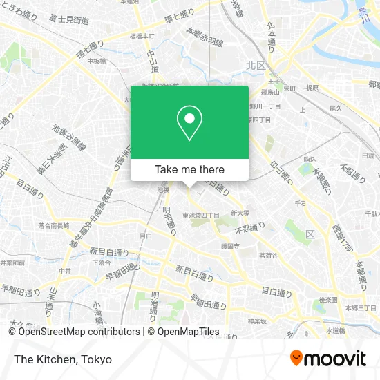 The Kitchen map