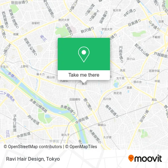 Ravi Hair Design map