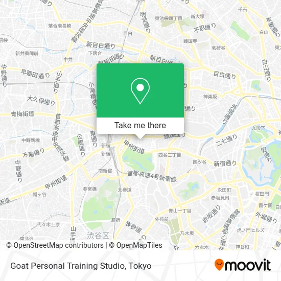 Goat Personal Training Studio map