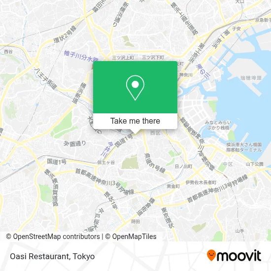 Oasi Restaurant map