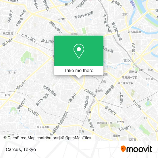 Carcus map
