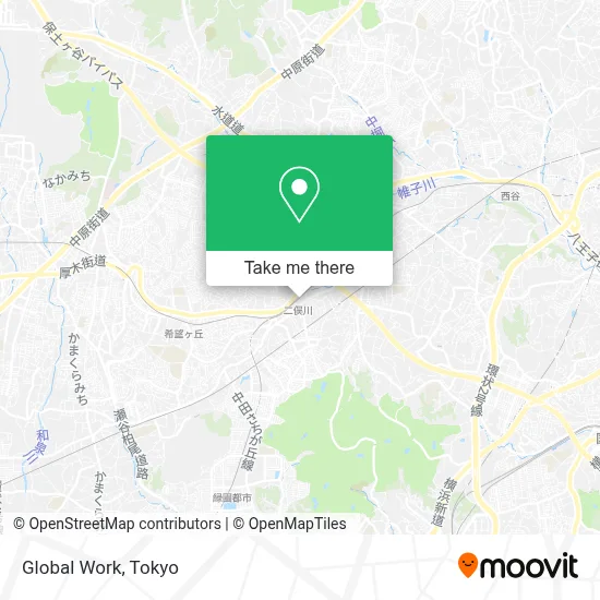 Global Work map
