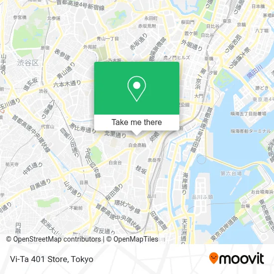 Vi-Ta 401 Store map