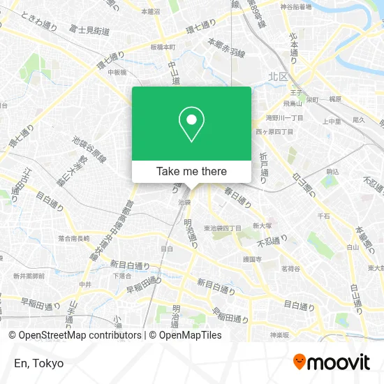En map