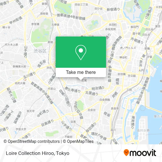 Loire Collection Hiroo map