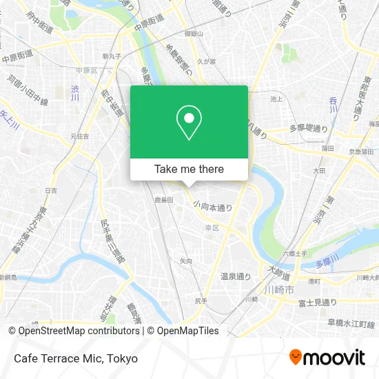 Cafe Terrace Mic map