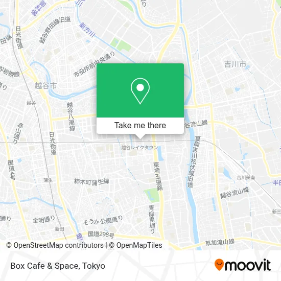 Box Cafe & Space map