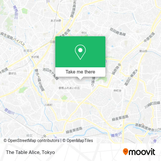 The Table Alice map