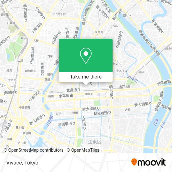 Vivace map