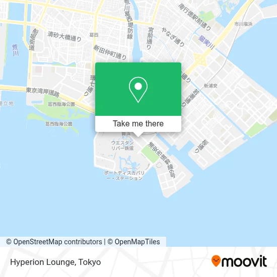 Hyperion Lounge map