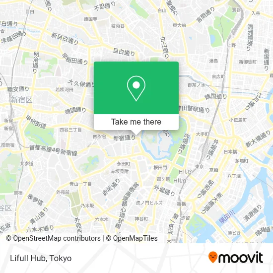 Lifull Hub map