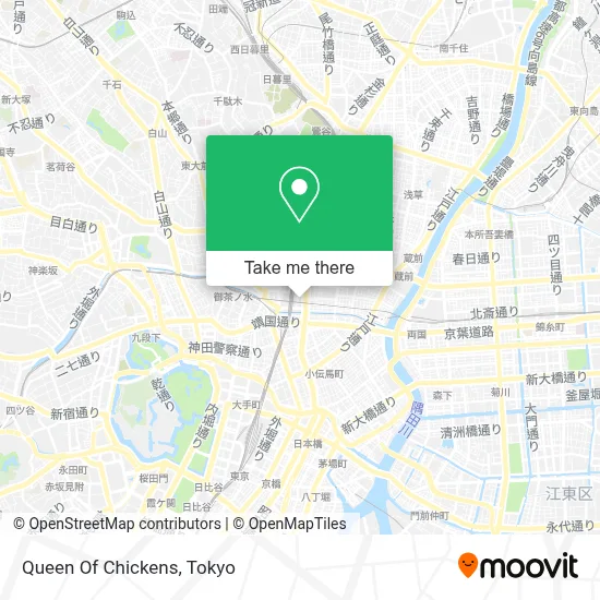 Queen Of Chickens map