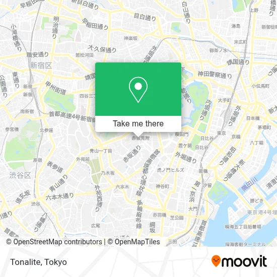 Tonalite map