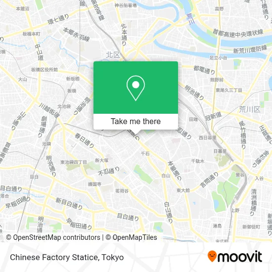 Chinese Factory Statice map