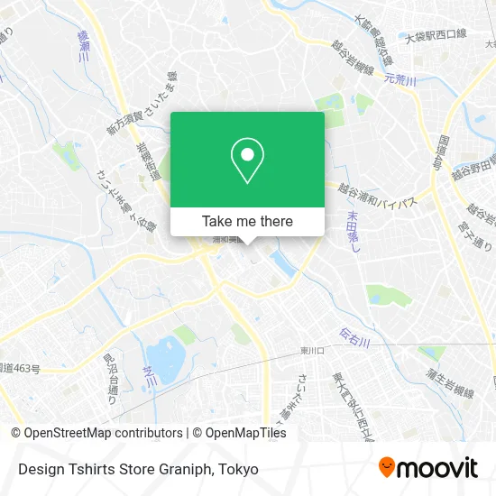 Design Tshirts Store Graniph map