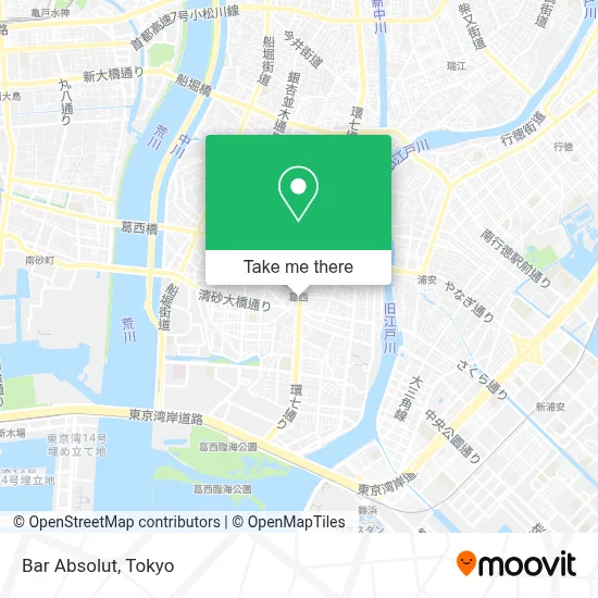 Bar Absolut map