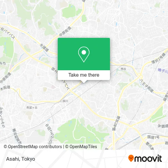 Asahi map