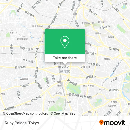 Ruby Palace map