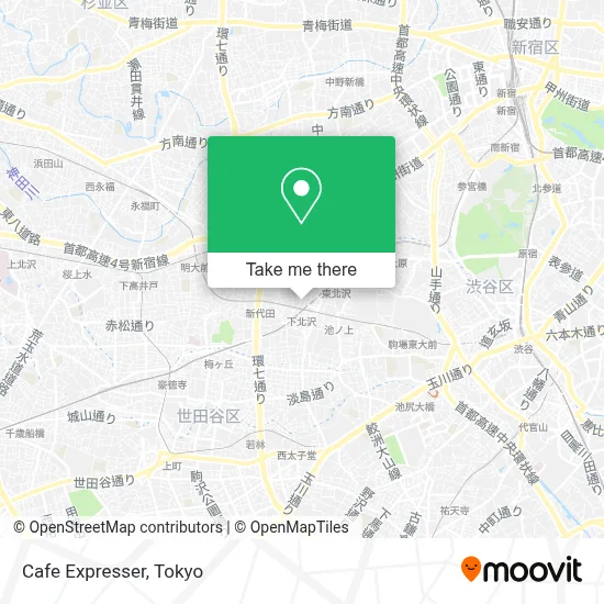 Cafe Expresser map