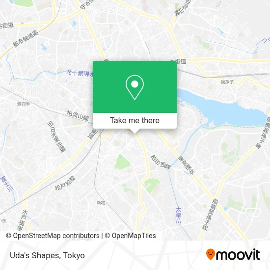 Uda's Shapes map